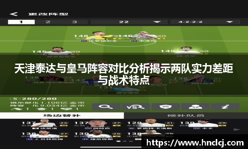 天津泰达与皇马阵容对比分析揭示两队实力差距与战术特点